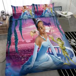 Disney The Princess and the Frog Bedding Set Gift For Your Girlfriend Boyfriend Gift For Love Gift For Friend Best Valentine Present Holiday Gift