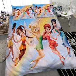 Disney Tinker Bell Bedding Set Gift For Your Girlfriend Boyfriend Gift For Love Gift For Friend Best Valentine Present Holiday Gift