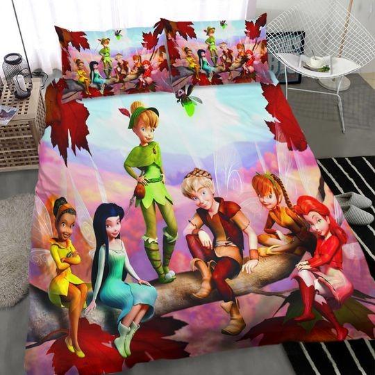 Disney Tinker Bell Duvet, Bedding set twin, queen, kingGift For Your Girlfriend Boyfriend Gift For Love Gift For Friend Best Valentine Present Holiday Gift