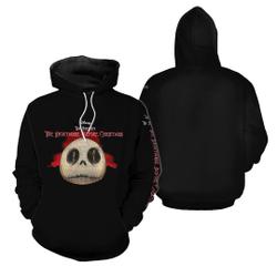 Disney Unisex Pullover Hoodie: Jack Skull Eyes