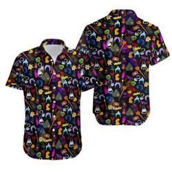 Disney Villain Icons - Halloween Disney Hawaiian Shirt Gift For Your Girlfriend Boyfriend Gift For Love Gift For Friend Best Valentine Present Holiday Gift