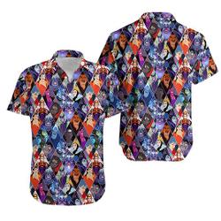 Disney Villain Summer Hawaiian Shirt Gift For Your Girlfriend Boyfriend Gift For Love Gift For Friend Best Valentine Present Holiday Gift
