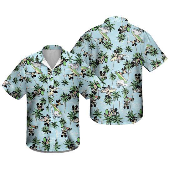 Disney World Tropical Hawaiian Shirt Gift For Your Girlfriend Boyfriend Gift For Love Gift For Friend Best Valentine Present Holiday Gift