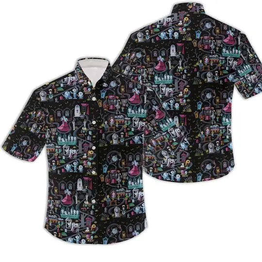 Disney'Haunted Mansion Hawaii Shirt Gift For Your Girlfriend Boyfriend Gift For Love Gift For Friend Best Valentine Present Holiday Gift