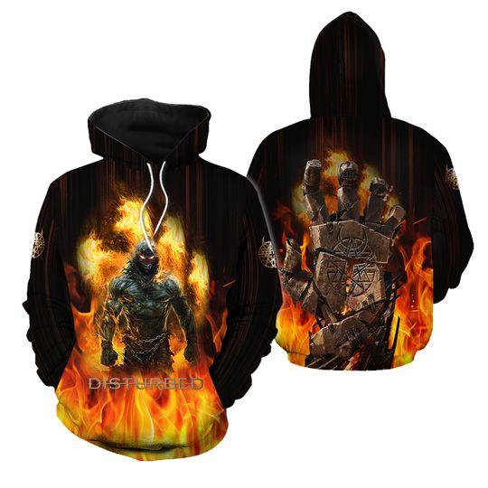 Disturbed Hoodies, Rock Band Hoodie