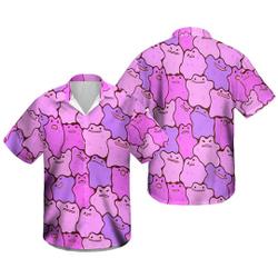 Ditto Haiwaiian Shirt, Summer Hawaiian Shirt Gift For Your Girlfriend Boyfriend Gift For Love Gift For Friend Best Valentine Present Holiday Gift