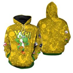 Super Yoshi 3D Full Over Print Hoodie