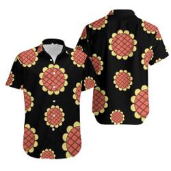 Luffy Dressrosa Sunflower Hawaiian Shirt Gift For Your Girlfriend Boyfriend Gift For Love Gift For Friend Best Valentine Present Holiday Gift