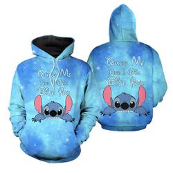 Touch Me And I Will Bite You Stitch Hoodie