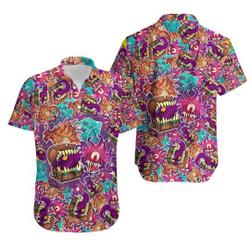 DnD FULLSET Hawaiian Shirt Gift For Your Girlfriend Boyfriend Gift For Love Gift For Friend Best Valentine Present Holiday Gift