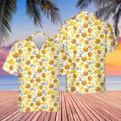 Dole Whip It! - Disney Parks Inspired Men's Button Down  Hawaiians Shirt Gift For Your Girlfriend Boyfriend Gift For Love Gift For Friend Best Valentine Present Holiday Gift