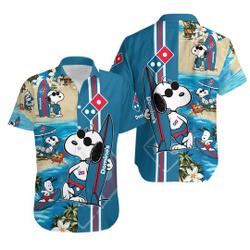 Domino's Pizza Food Beach Hawaiian Shirts Gift For Your Girlfriend Boyfriend Gift For Love Gift For Friend Best Valentine Present Holiday Gift