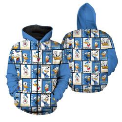 Donald Duck Disney 3D Printed Hoodie