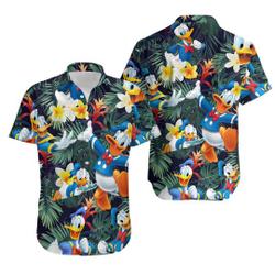Donald Duck Disney Hawaiian Shirt Gift For Your Girlfriend Boyfriend Gift For Love Gift For Friend Best Valentine Present Holiday Gift