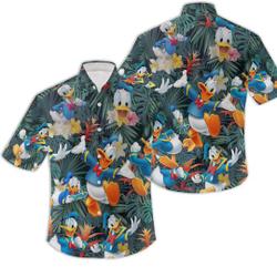 Donald Duck Disney Hawaiian Shirt Gift For Your Girlfriend Boyfriend Gift For Love Gift For Friend Best Valentine Present Holiday Gift