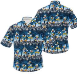 Donald duck hawaiian shirt, disney hawaiian shirt Gift For Your Girlfriend Boyfriend Gift For Love Gift For Friend Best Valentine Present Holiday Gift