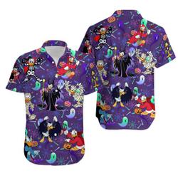 Donald Duck Hawaiian Shirt, Disney World Shirt, Magic Kingdom Gift For Your Girlfriend Boyfriend Gift For Love Gift For Friend Best Valentine Present Holiday Gift