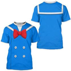 Donald Duck Unisex Shirt - Disney Costume - Mickey Mouse's Friend - Halloween Cosplay Meaningful Gift For Family Gift For Boyfriend Valentine Gift