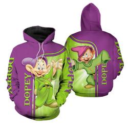 Dopey Dwarf Disney 3D Hoodie