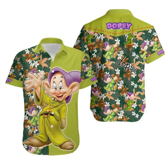 Dopey Dwarf Hawaiian Shirt Gift For Your Girlfriend Boyfriend Gift For Love Gift For Friend Best Valentine Present Holiday Gift