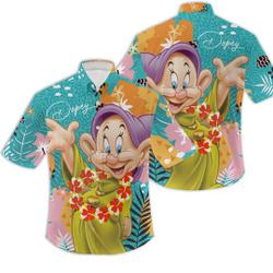 Dopey Hawaii shirt, Dopey Aloha shirt Gift For Your Girlfriend Boyfriend Gift For Love Gift For Friend Best Valentine Present Holiday Gift
