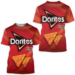Doritos Nacho Cheese Group Halloween Costumes Group Candy 3D Shirt Meaningful Gift For Family Gift For Boyfriend Valentine Gift