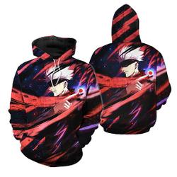 Jujutsu Kaisen Hoodie Sweatshirt For Boy and Girl/Novelty Casual Streetwear For Winter