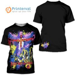 Vintage Red Hot Chili Peppers RHCP Rock Band 3D T-Shirt Meaningful Gift For Family Gift For Boyfriend Valentine Gift