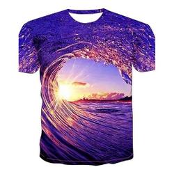 Men's T shirt Galaxy Graphic 3D Print Short Sleeve Casual Tops Meaningful Gift For Family Gift For Boyfriend Valentine Gift