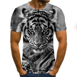 Tiger Animal Print 3D T-Shirt Meaningful Gift For Family Gift For Boyfriend Valentine Gift