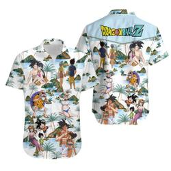Dragon Ball Tropical 2022 Hawaii Shirt Aloha Shirt Gift For Your Girlfriend Boyfriend Gift For Love Gift For Friend Best Valentine Present Holiday Gift