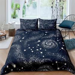 Galaxy Black Bedding Set Gift For Your Girlfriend Boyfriend Gift For Love Gift For Friend Best Valentine Present Holiday Gift