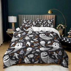 Voo doo ghost halloween bedding Set Gift For Your Girlfriend Boyfriend Gift For Love Gift For Friend Best Valentine Present Holiday Gift