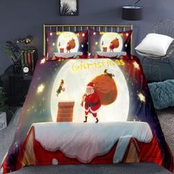 Christmas Tree Xmas Theme Bedding Set Gift For Your Girlfriend Boyfriend Gift For Love Gift For Friend Best Valentine Present Holiday Gift