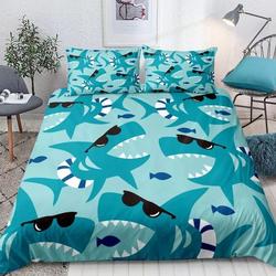Shark Bedding Set Gift For Your Girlfriend Boyfriend Gift For Love Gift For Friend Best Valentine Present Holiday Gift
