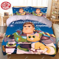 Buzz Lightyear 2022 Bedding Set Gift For Your Girlfriend Boyfriend Gift For Love Gift For Friend Best Valentine Present Holiday Gift