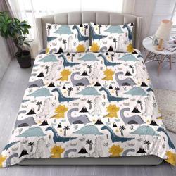 Dino Duvet Cover, Bedroom Decor, Bedroom Set Gift For Your Girlfriend Boyfriend Gift For Love Gift For Friend Best Valentine Present Holiday Gift
