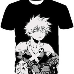 Bakugou Katsuki My Hero Academia Anime T-Shirt Meaningful Gift For Family Gift For Boyfriend Valentine Gift