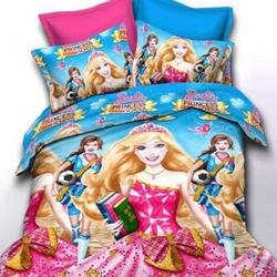 Barbie Princess Double Bedsheet Barbie Bedding Set Gift For Your Girlfriend Boyfriend Gift For Love Gift For Friend Best Valentine Present Holiday Gift