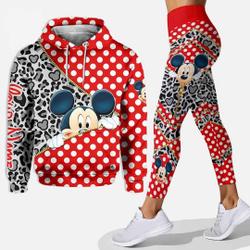 Disney Mickey Cute Leopard 3D Hoodie