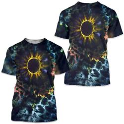 Eclipse Tie Dye Choose Size S - 5X Meaningful Gift For Family Gift For Boyfriend Valentine Gift