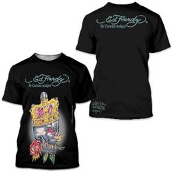 Ed Hardyy Tee Shirt Meaningful Gift For Family Gift For Boyfriend Valentine Gift