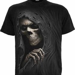 Spiral Direct Grim Ripper T-Shirt,Top/Tee/ Biker/Grim Reaper/Skull/Goth/Bone Meaningful Gift For Family Gift For Boyfriend Valentine Gift