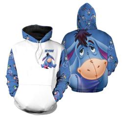 Eeeyore Disney 3D Hoodie