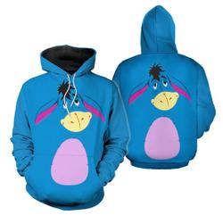 Eeyore Donkey 3D Hoodie