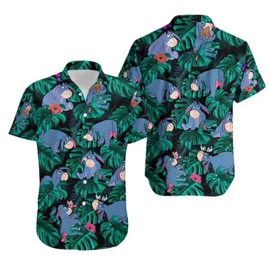 Eeyore Hawaii Shirt Gift For Your Girlfriend Boyfriend Gift For Love Gift For Friend Best Valentine Present Holiday Gift