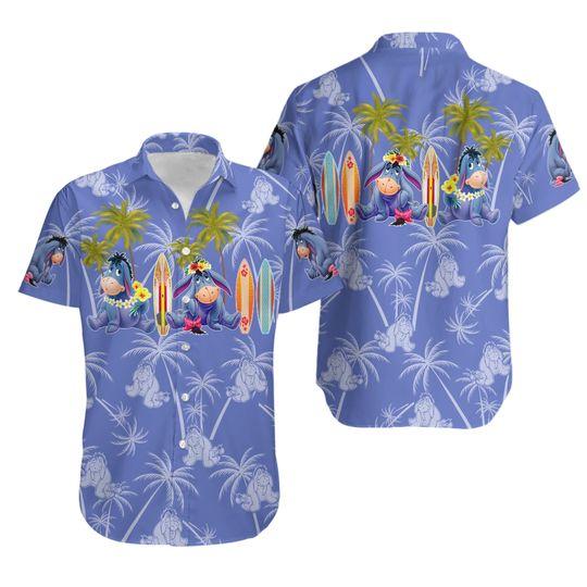 Eeyore Hawaiian Shirt Gift For Your Girlfriend Boyfriend Gift For Love Gift For Friend Best Valentine Present Holiday Gift