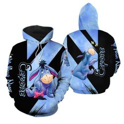 Eeyore Hoodie, Personalized Eeyore Hoodie, Winnie The Pooh Hoodie