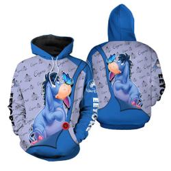 Eeyore Pullover Hoodie, Eeyore Shirt, Disney Eeyore Hoodie