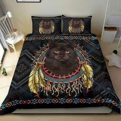 Black Cat In Dreamcatcher Christmas Bedding SetsGift For Your Girlfriend Boyfriend Gift For Love Gift For Friend Best Valentine Present Holiday Gift